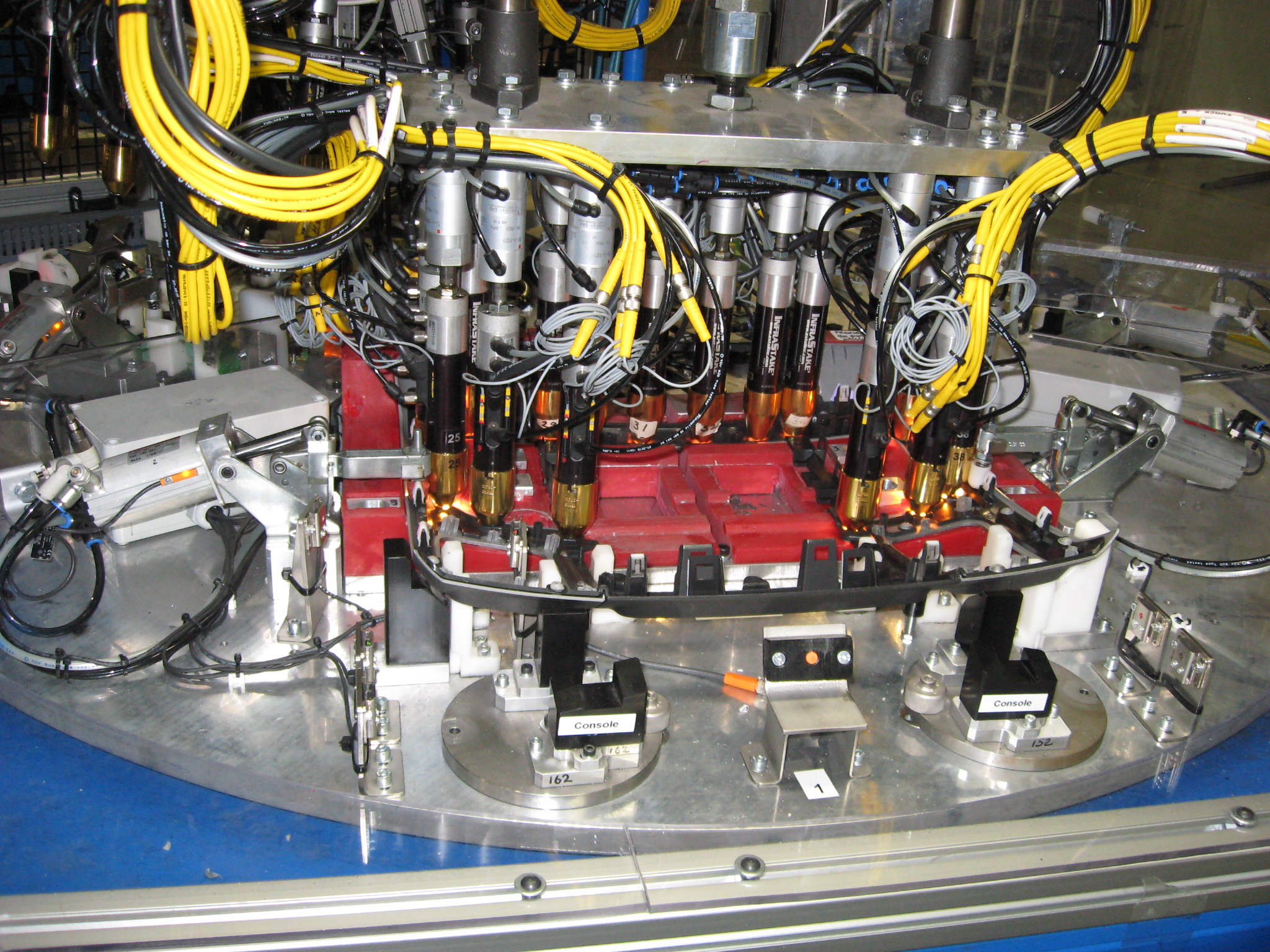 Automatic Assembly Fixture Rotary Indexer, Infrared staking Nuspark